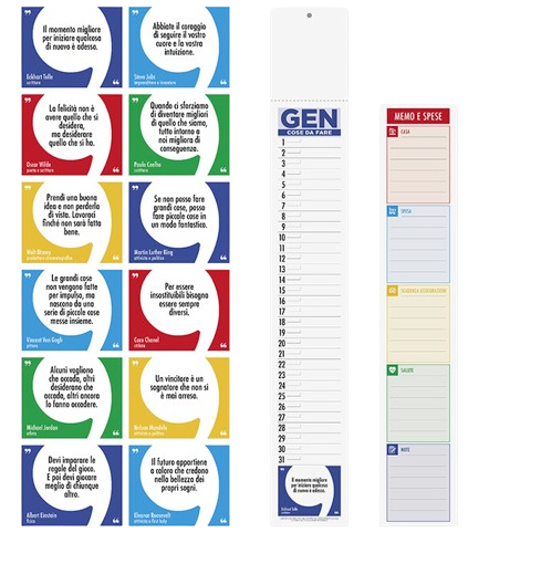 Calendario Silhouette Motivazioni