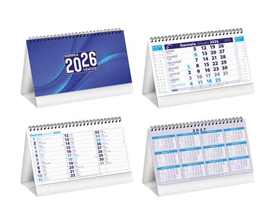 Calendario da Tavolo Chart