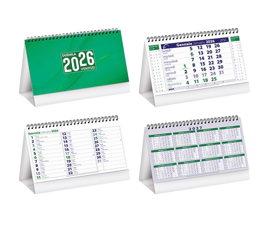 Calendario da Tavolo Chart