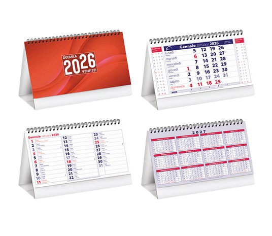 Calendario da Tavolo Chart