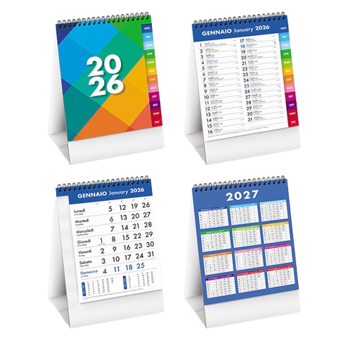 Calendario da Tavolo Tall